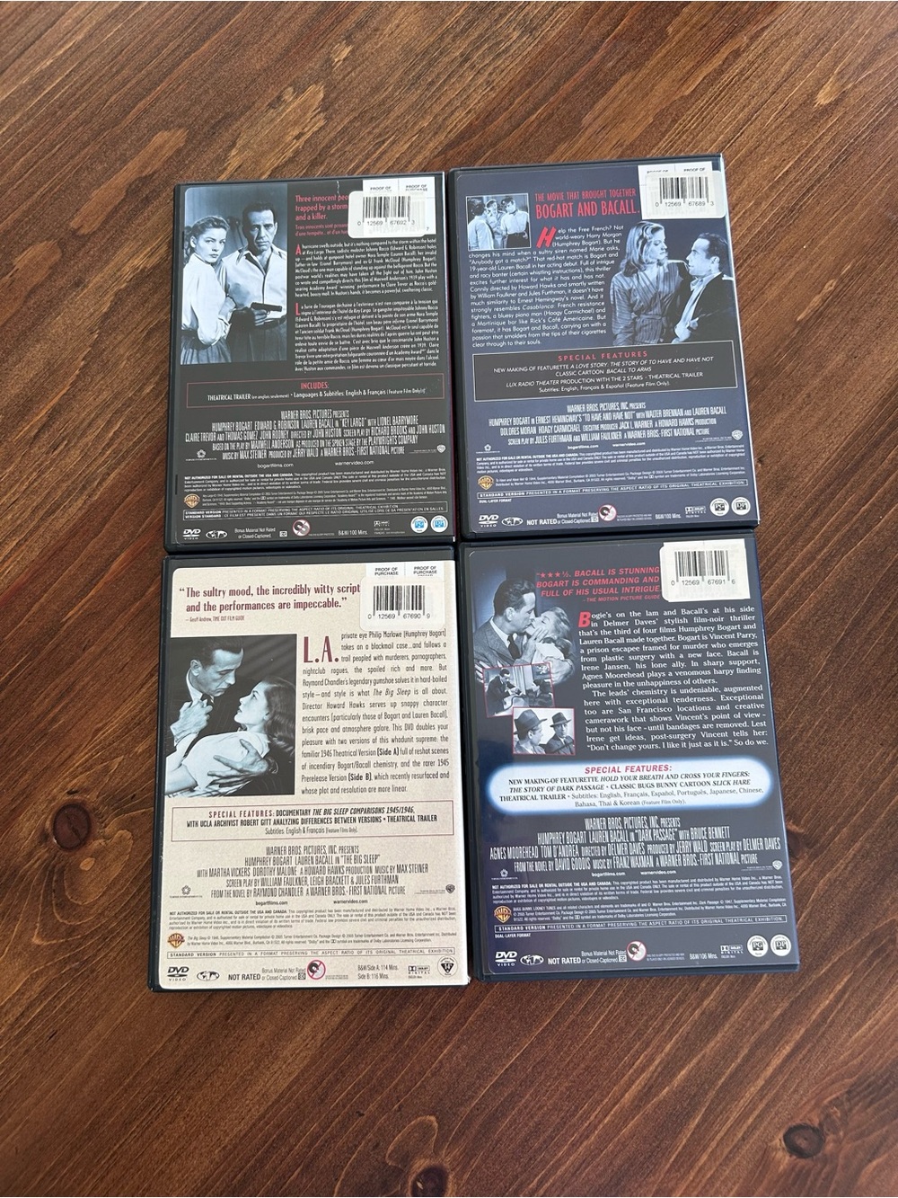 Bogie & Bacall Signature Collection DVD Box Set - Picture 4 of 4